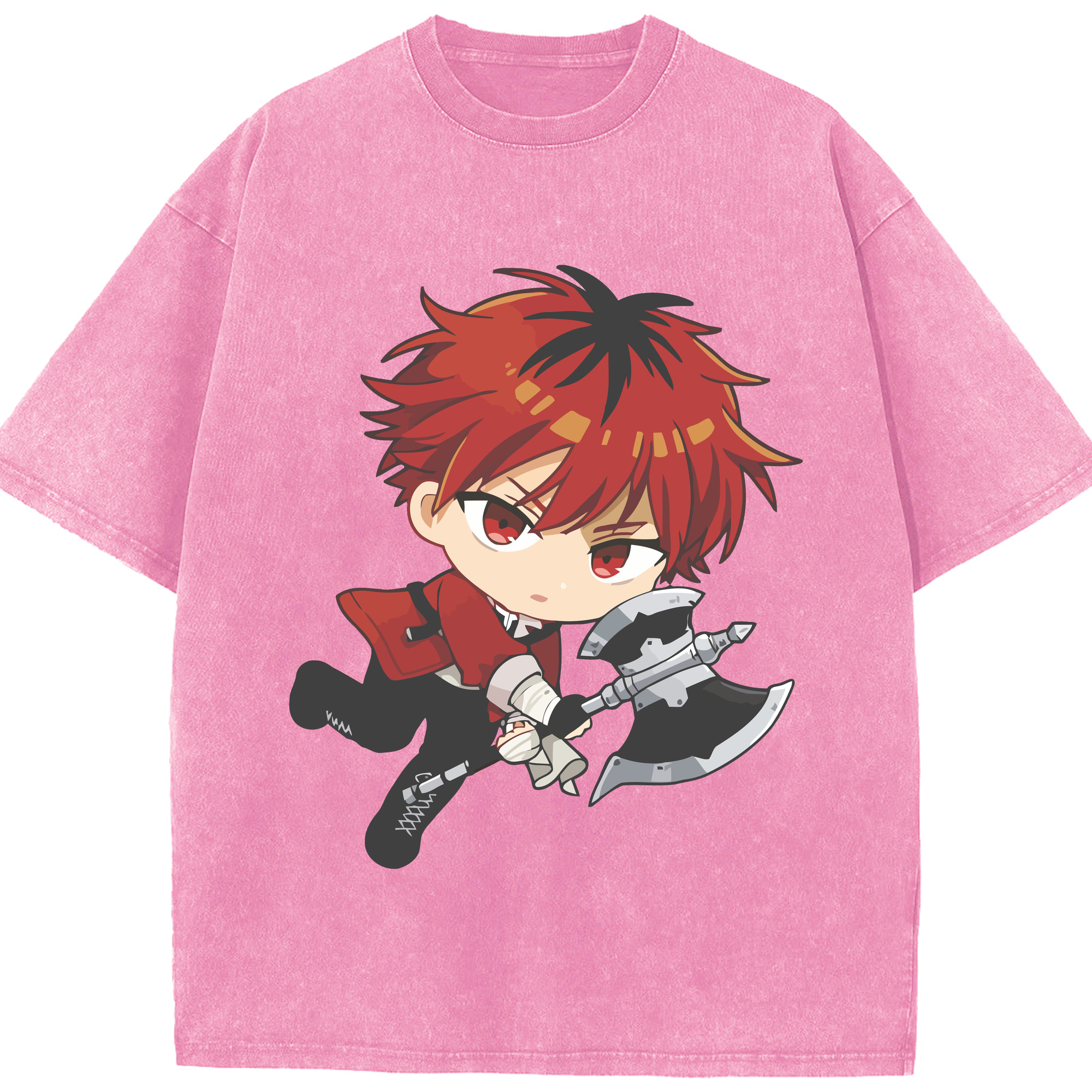 （画像用） 葬送のフリーレン Frieren 綿100% ヴィンテージ風 半袖Tシャツ（フロントプリント）